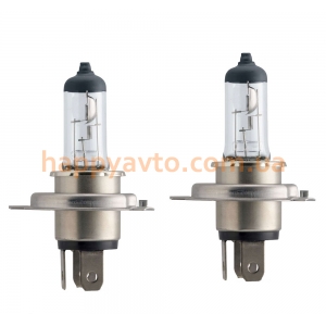 Автолампа PHILIPS H4 12V 60/55W +30% Premium 12342PRC2 (2шт.)